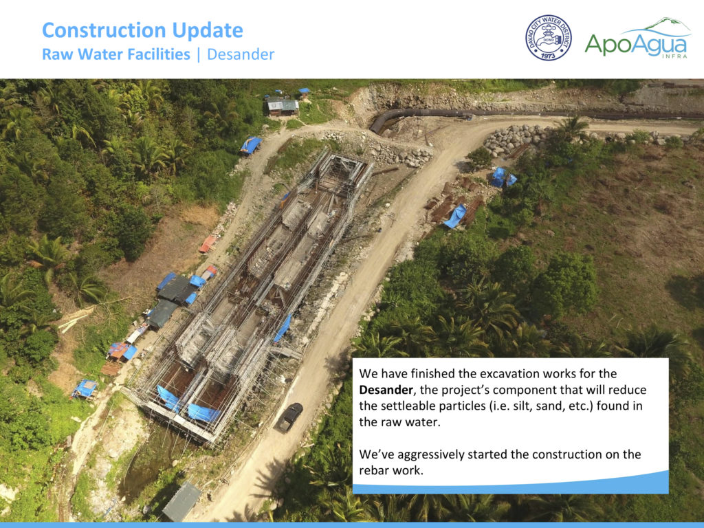 Apo Agua Construction Update (Desander)